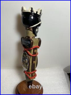 LE CORSAIRE PIRATE BREWERY DEAD PIRATE IN A COFFIN Draft beer tap handle. CANADA