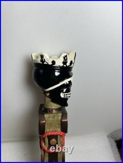 LE CORSAIRE PIRATE BREWERY DEAD PIRATE IN A COFFIN Draft beer tap handle. CANADA