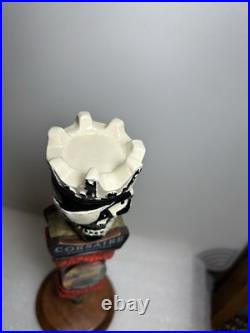 LE CORSAIRE PIRATE BREWERY DEAD PIRATE IN A COFFIN Draft beer tap handle. CANADA