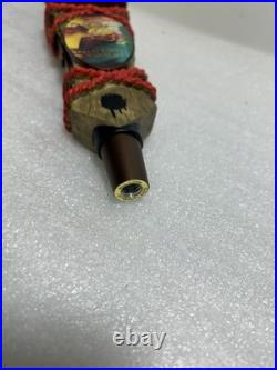 LE CORSAIRE PIRATE BREWERY DEAD PIRATE IN A COFFIN Draft beer tap handle. CANADA