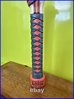 LIABILITY Brewing MORTAL COMBAT NINJA BEER Tap Handle 11 WOMBAT CAT S CAROLINA