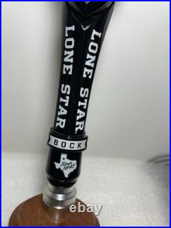LONE STAR BOCK BEER WILD BIG HORN RAMS HEAD Draft beer tap handle. TEXAS