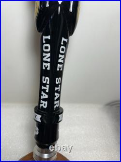 LONE STAR BOCK BEER WILD BIG HORN RAMS HEAD Draft beer tap handle. TEXAS