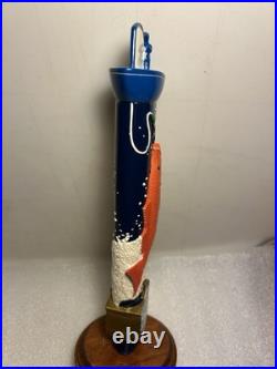 LONE STAR LIGHT BEER TEXAS-STYLE FLY-FISHING Draft beer tap handle. TEXAS