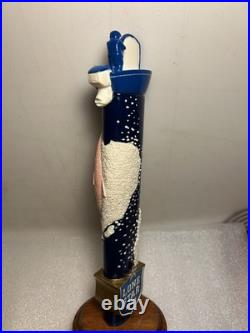 LONE STAR LIGHT BEER TEXAS-STYLE FLY-FISHING Draft beer tap handle. TEXAS