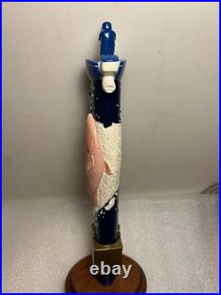 LONE STAR LIGHT BEER TEXAS-STYLE FLY-FISHING Draft beer tap handle. TEXAS