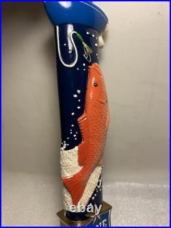 LONE STAR LIGHT BEER TEXAS-STYLE FLY-FISHING Draft beer tap handle. TEXAS