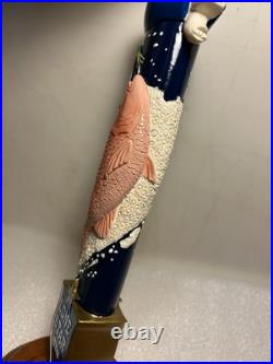 LONE STAR LIGHT BEER TEXAS-STYLE FLY-FISHING Draft beer tap handle. TEXAS