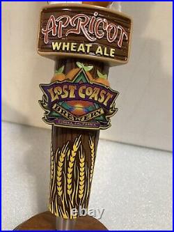 LOST COAST APRICOT WHEAT SEXY FRUIT beer tap handle. CALIFORNIA