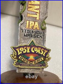 LOST COAST GRAVEYARD SERIES REVENANT IPA Draft beer tap handle. CALIFORNIA