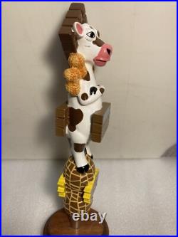 LOST COAST PEANUT BUTTER CHOCOLATE MILK STOUT draft beer tap handle. CALIFORNIA