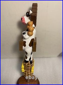 LOST COAST PEANUT BUTTER CHOCOLATE MILK STOUT draft beer tap handle. CALIFORNIA