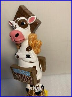 LOST COAST PEANUT BUTTER CHOCOLATE MILK STOUT draft beer tap handle. CALIFORNIA