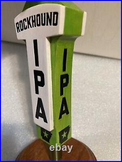 LOST FORTY BREWING ROCKHOUND IPA draft beer tap handle. ARKANSAS