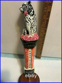 LOST FORTY EASY TIGER beer tap handle. ARKANSAS