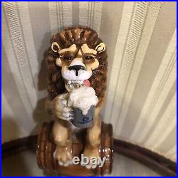 LOWENBRAU BEER LION Drinking Beer Draft beer tap handle Pre-owned See Desc