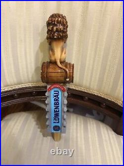 LOWENBRAU BEER LION Drinking Beer Draft beer tap handle Pre-owned See Desc