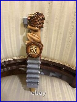 LOWENBRAU BEER LION Drinking Beer Draft beer tap handle Pre-owned See Desc