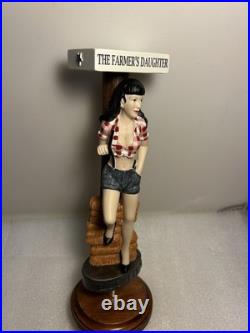 LUCETTE BREWING THE FARMERS DAUGHTER LUCETTE draft beer tap handle. WISCONSIN