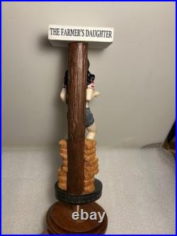 LUCETTE BREWING THE FARMERS DAUGHTER LUCETTE draft beer tap handle. WISCONSIN