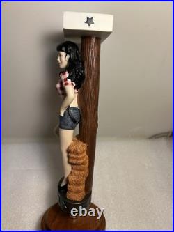 LUCETTE BREWING THE FARMERS DAUGHTER LUCETTE draft beer tap handle. WISCONSIN