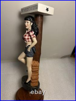 LUCETTE BREWING THE FARMERS DAUGHTER LUCETTE draft beer tap handle. WISCONSIN