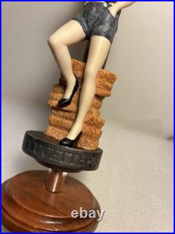 LUCETTE BREWING THE FARMERS DAUGHTER LUCETTE draft beer tap handle. WISCONSIN