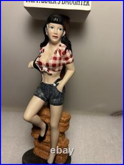 LUCETTE BREWING THE FARMERS DAUGHTER LUCETTE draft beer tap handle. WISCONSIN