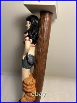 LUCETTE BREWING THE FARMERS DAUGHTER LUCETTE draft beer tap handle. WISCONSIN