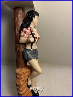 LUCETTE BREWING THE FARMERS DAUGHTER LUCETTE draft beer tap handle. WISCONSIN