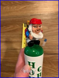 La Chouffe Beer Tap Handle Knob Top Keg Bar Brewing Draft Gnome Belgium Houblon