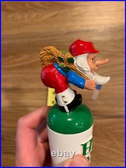 La Chouffe Beer Tap Handle Knob Top Keg Bar Brewing Draft Gnome Belgium Houblon