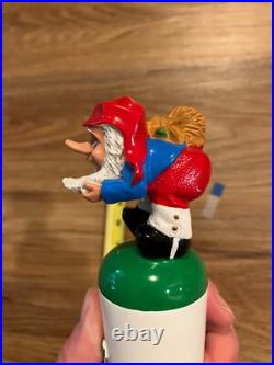 La Chouffe Beer Tap Handle Knob Top Keg Bar Brewing Draft Gnome Belgium Houblon
