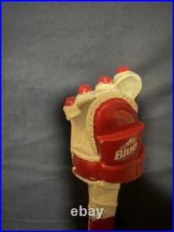 Labatt Blue Detroit Redwings Hockey Glove Tap Handle