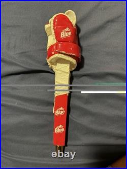 Labatt Blue Detroit Redwings Hockey Glove Tap Handle