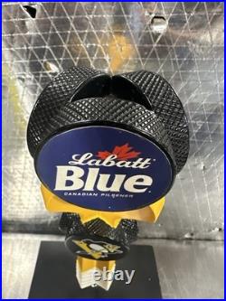 Labatt Blue Light Pittsburgh Penguins NHL Hockey Sticks Beer Tap Handle