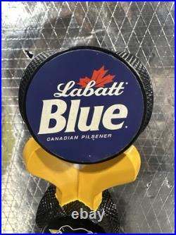 Labatt Blue Light Pittsburgh Penguins NHL Hockey Sticks Beer Tap Handle