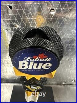 Labatt Blue Light Pittsburgh Penguins NHL Hockey Sticks Beer Tap Handle