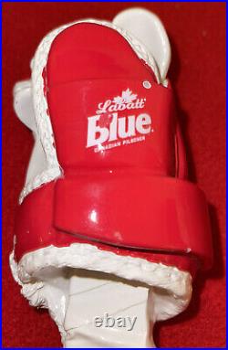 Labatt blue beer Hockey glove tap handle Detroit Red Wings 12