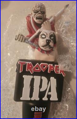 Lagunitas Iron Maiden Trooper Beer Handle