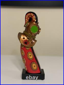Le Trou Du Diable Scuba Helmet Beer Tap Handle Rare