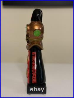 Le Trou Du Diable Scuba Helmet Beer Tap Handle Rare