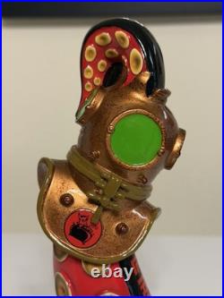 Le Trou Du Diable Scuba Helmet Beer Tap Handle Rare