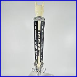 Leprechaun Premium Hard Cider, GOLDEN CIDER Figural Dog 12.5 Beer Tap Handle