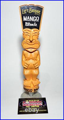 Lift Bridge Brewing Company Mango Blonde Orange Tiki Beer Tap Handle 11 Tall
