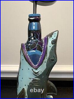 Limited Edition Dogfish Head Brewery Jim Mazza Uber Shark Beer Tap Handle Knob