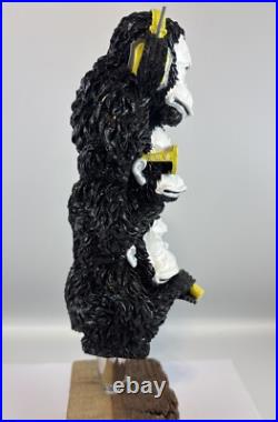London Fields 3 Weiss Monkeys Draft Beer Tap Handle Figural Beer Tap Handle