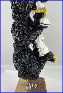 London Fields 3 Weiss Monkeys Draft Beer Tap Handle Figural Beer Tap Handle
