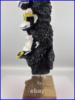 London Fields 3 Weiss Monkeys Draft Beer Tap Handle Figural Beer Tap Handle