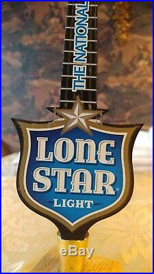 Lone Star Light Blue Beer Tap Handle